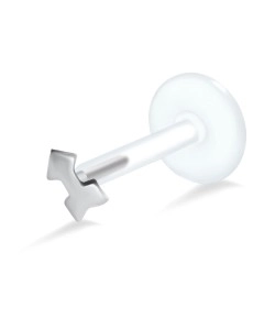 Arrow Shaped Labrets Push-in LA-748